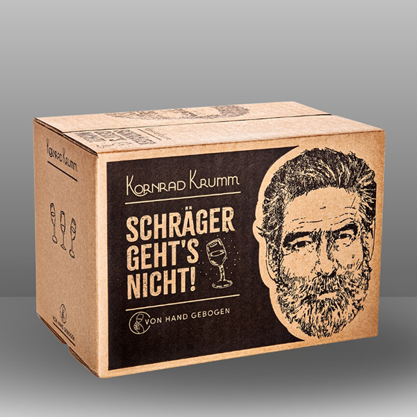 Kartonagen mit Druck