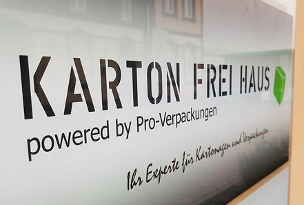 Schild Karton Frei Haus